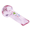 4" Pink Kush Hand Pipe - Transparent Pink